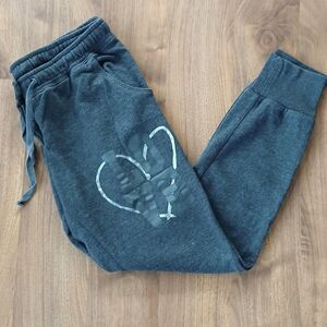 VS PINK Button Fly Jogger, Size M